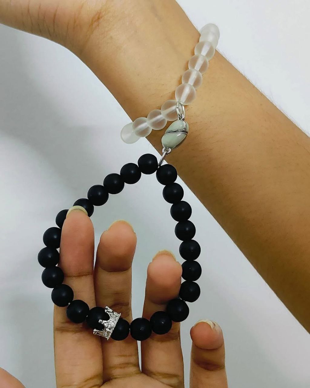 Radium Couple Magnetic  Bracelet