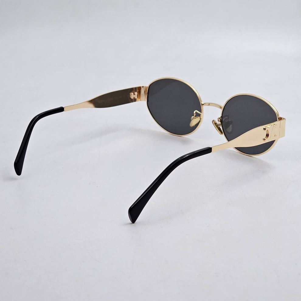 Retro Oval Sunglasses