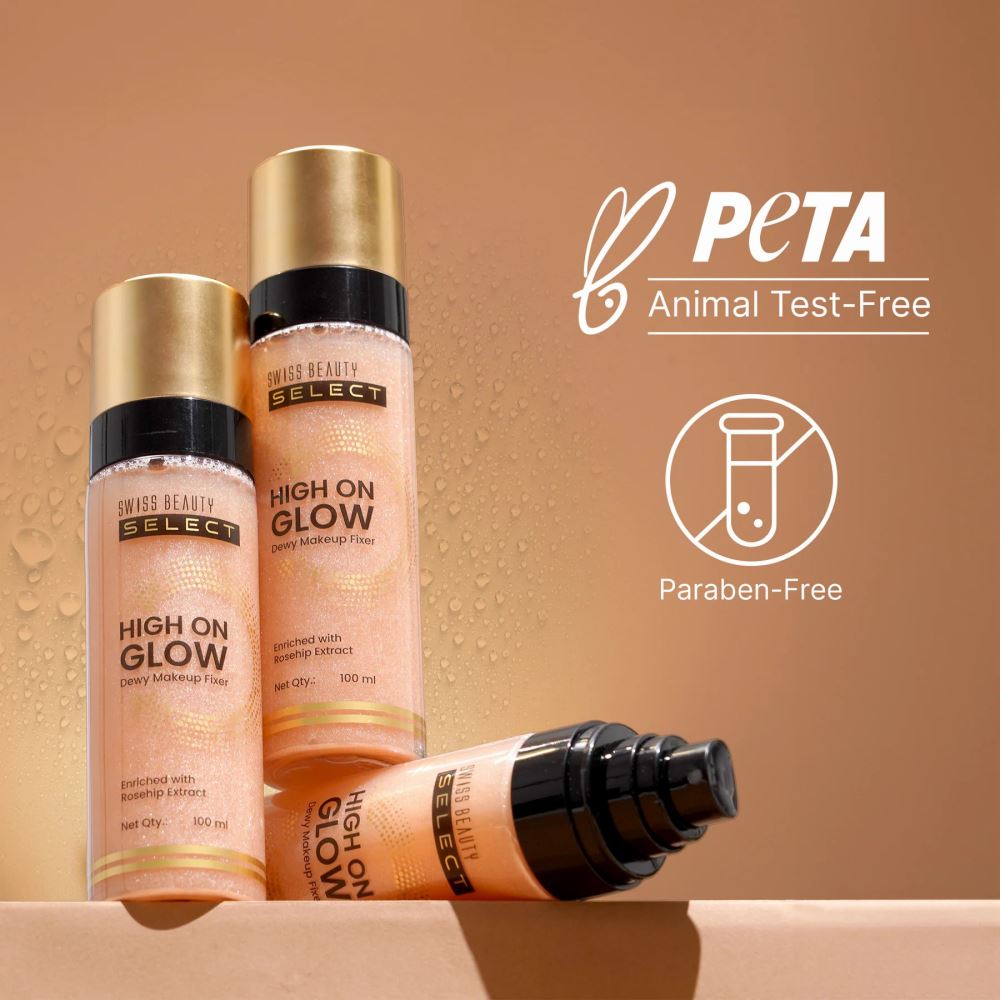Swiss Beauty Select High on Glow Dewy Makeup Fixer
