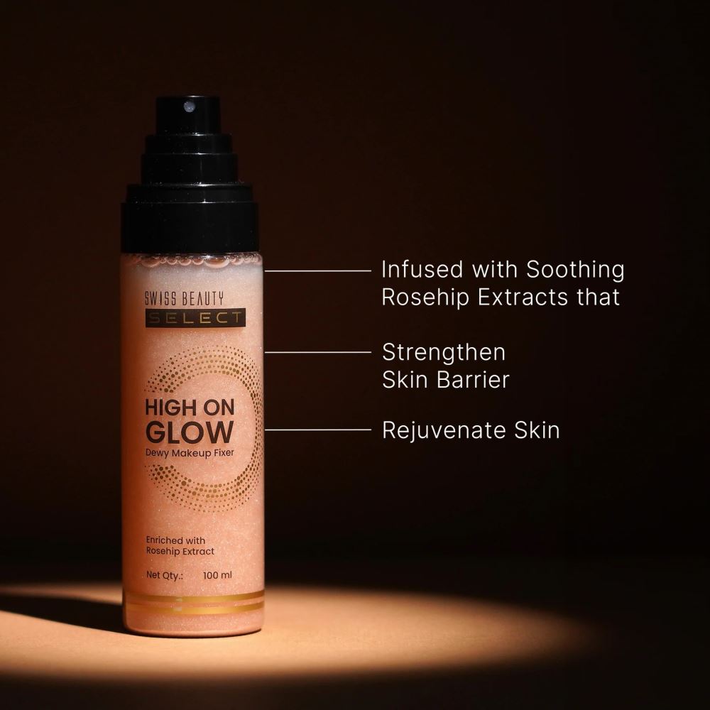 Swiss Beauty Select High on Glow Dewy Makeup Fixer
