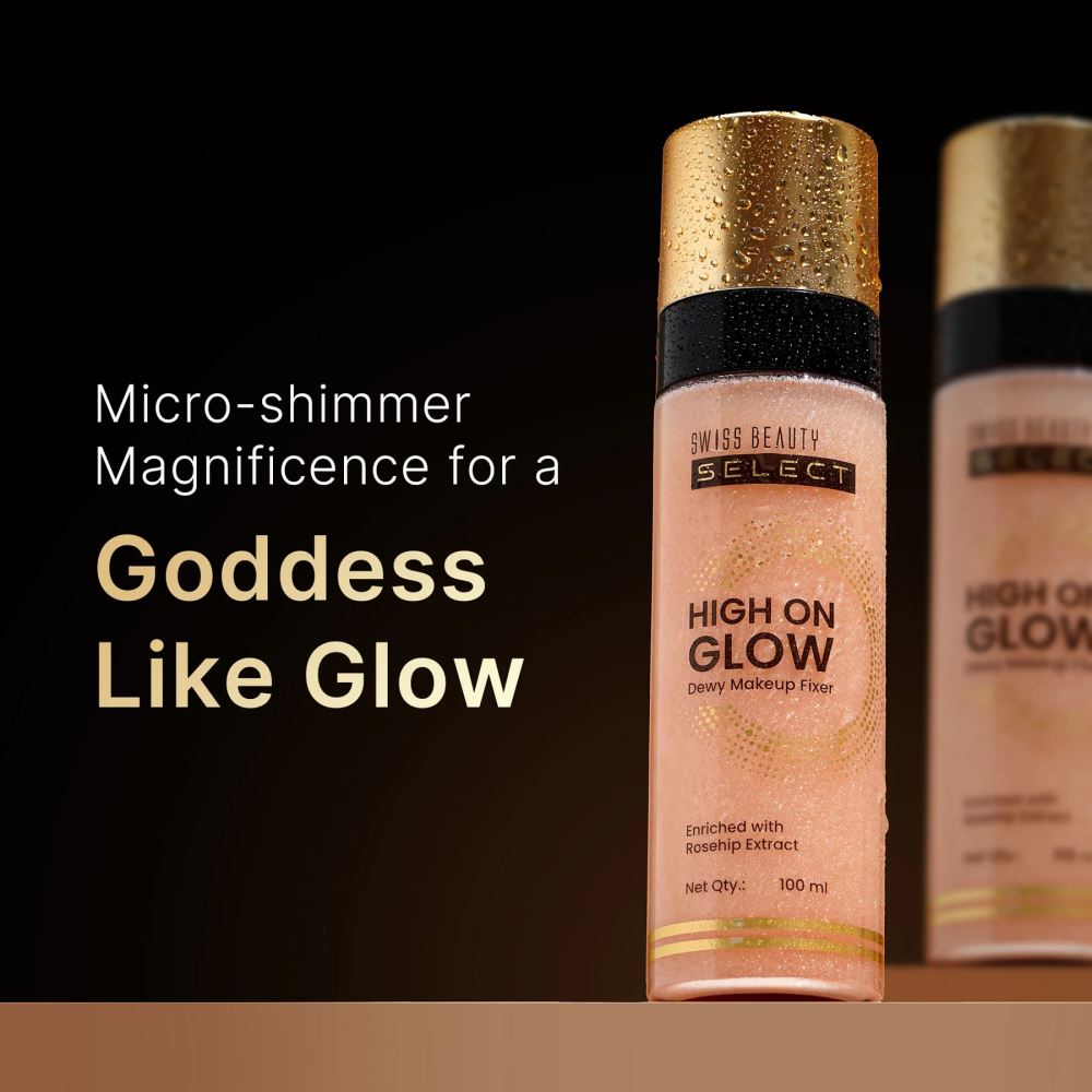 Swiss Beauty Select High on Glow Dewy Makeup Fixer