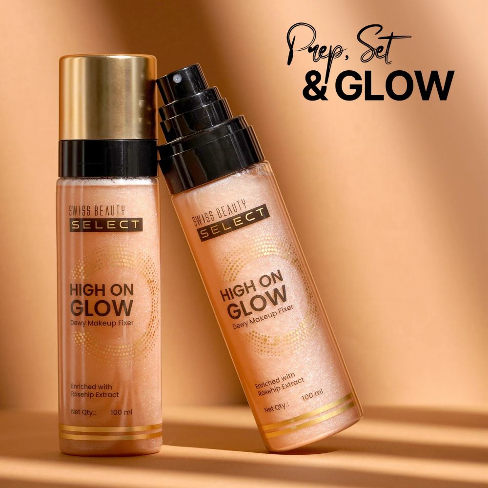 Swiss Beauty Select High on Glow Dewy Makeup Fixer