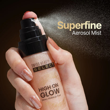 Swiss Beauty Select High on Glow Dewy Makeup Fixer
